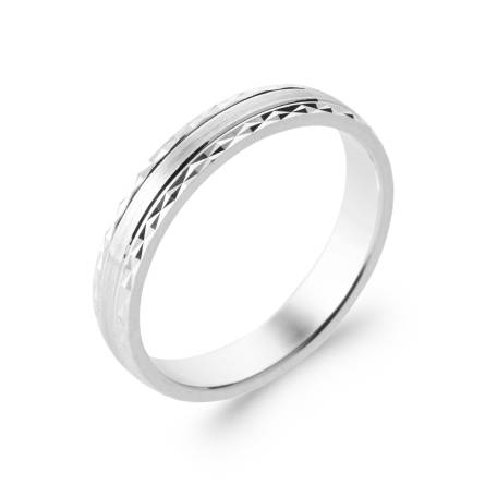 Bague homme argent Tissem