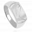 Bague homme argent Zion mini