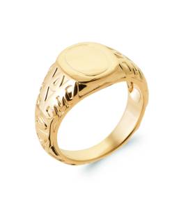 Bague Homme Plaque-or Ahoussa