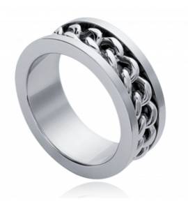 Bague maille incrustée Ormana 