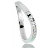 Bague wave brillant Clyda