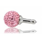 Bijou de portable strass rose Césaire