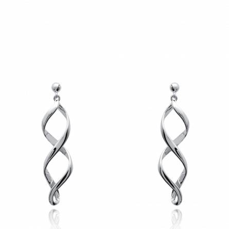 Boucles d'oreilles argent songes