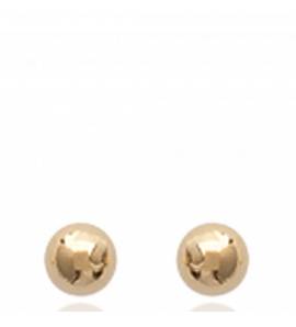 Boucles d'oreilles bulle pleine 3 mm