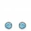 Boucles d'oreilles cristal lune 12 mini