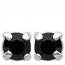 Boucles d'oreilles cristal tige argent 24 mini