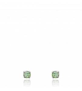 Boucles d'oreilles cristal tige argent 30