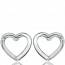 Boucles d'oreilles diamond heart mini