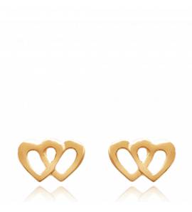 Boucles D'oreilles Coeur Duel