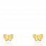 Boucles d'oreilles enfant or Butterfly gold mini