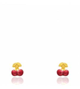 Boucles D'oreilles Enfant Cherry