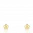 Boucles d'oreilles enfant or Flower Power mini
