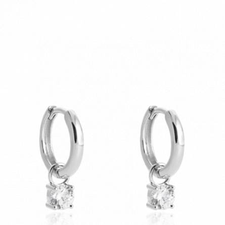 Boucles d'oreilles femme argent Anavela créoles