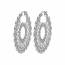 Boucles d'oreilles femme argent Cagigal créoles 2