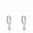 Boucles d'oreilles femme argent Cindra créoles mini