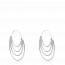 Boucles d'oreilles femme argent Dalmanza créoles mini