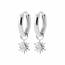 Boucles d'oreilles femme argent Derraja créoles 2