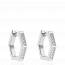 Boucles d'oreilles femme argent Djesa créoles mini