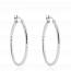 Boucles d'oreilles femme argent Hons créoles mini