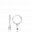 Boucles d'oreilles femme argent Itab créoles mini