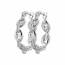 Boucles d'oreilles femme argent Ketline créoles 2