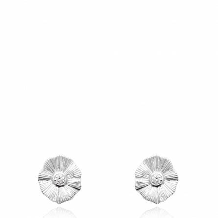 Boucles d'oreilles femme argent Lunida