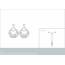 Boucles d'oreilles femme argent Mannahou ronde 2