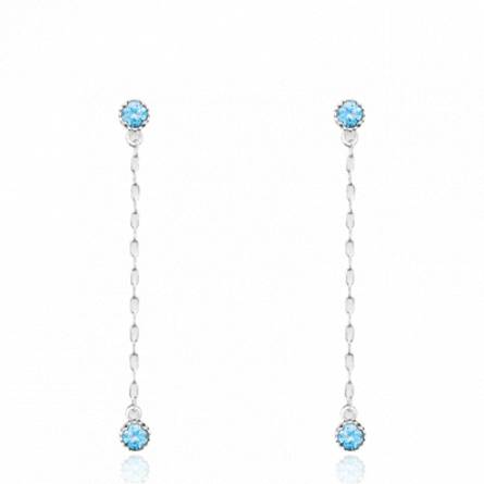 Boucles d'oreilles femme argent Misena