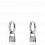 Boucles d'oreilles femme argent Muvondo créoles mini