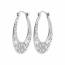 Boucles d'oreilles femme argent Namragi créoles 2