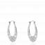 Boucles d'oreilles femme argent Namragi créoles mini