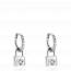 Boucles d'oreilles femme argent Oishen créoles mini