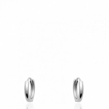 Boucles d'oreilles femme argent Riani créoles