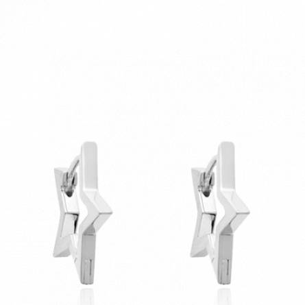 Boucles d'oreilles femme argent Rothe etoile