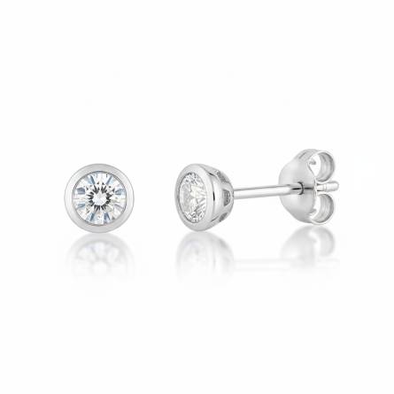 Boucles d'oreilles femme argent Selka