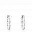 Boucles d'oreilles femme argent Thiga créoles mini