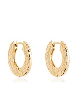 Boucles D'oreille Plaqué Or Ambra