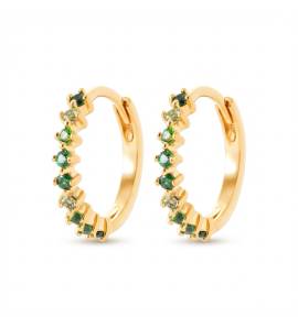 Boucles D'oreille Plaqué Or Nyce