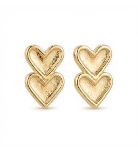 Boucles D'oreilles Coeur Tearai