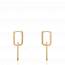 Boucles d'oreilles femme plaqué or Yahaira mini