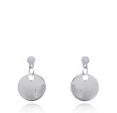 Boucles d'oreilles Love Rond