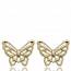 Boucles d'oreilles Papillon Etincelant  mini