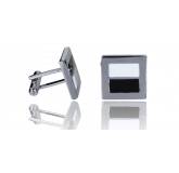 Boutons de manchettes Black 'n White