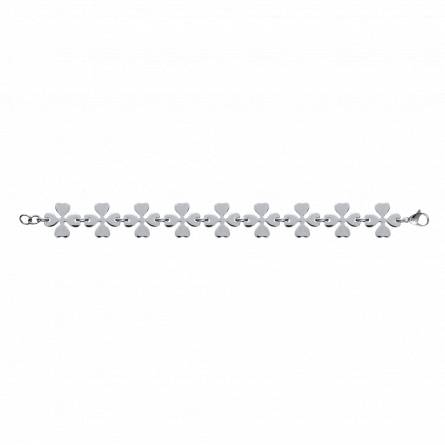 Bracciale donna acciaio Illuminé