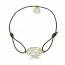 Bracciale donna metallo dorato Tramy dentelle mini