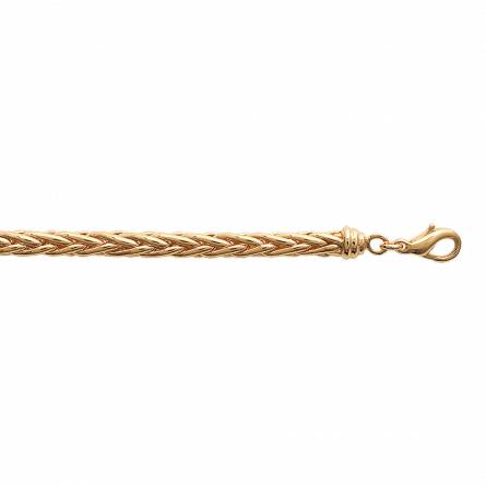 Bracciale donna placato in oro Olympe palmier
