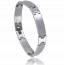 Bracciale uomo acciaio Damier supérieur mini