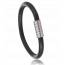 Bracciale uomo acciaio TIVOLI nero mini