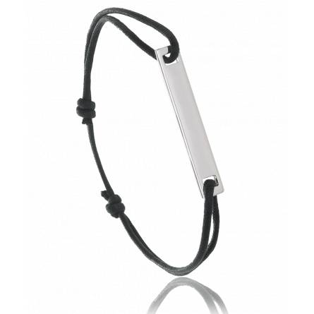 Bracciale uomo argento Svelte