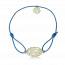 Bracelet élastique bleu florale Tramy mini
